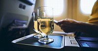 Alcohol on the plane