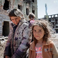 Ukrainian children in danger