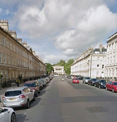 Bath, UK, my way home