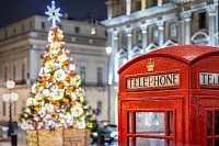 Strong winds in England