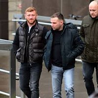 Brothers Ewan and Scott