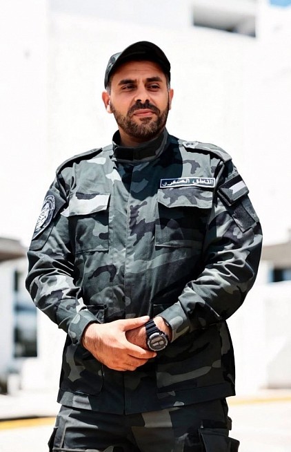 Abu Ubaida, Hudhaifa al-Kahlout, the media spokesman for the Qassam Brigades, Abu Ibrahim