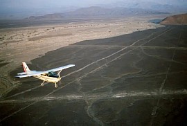small tourist plane